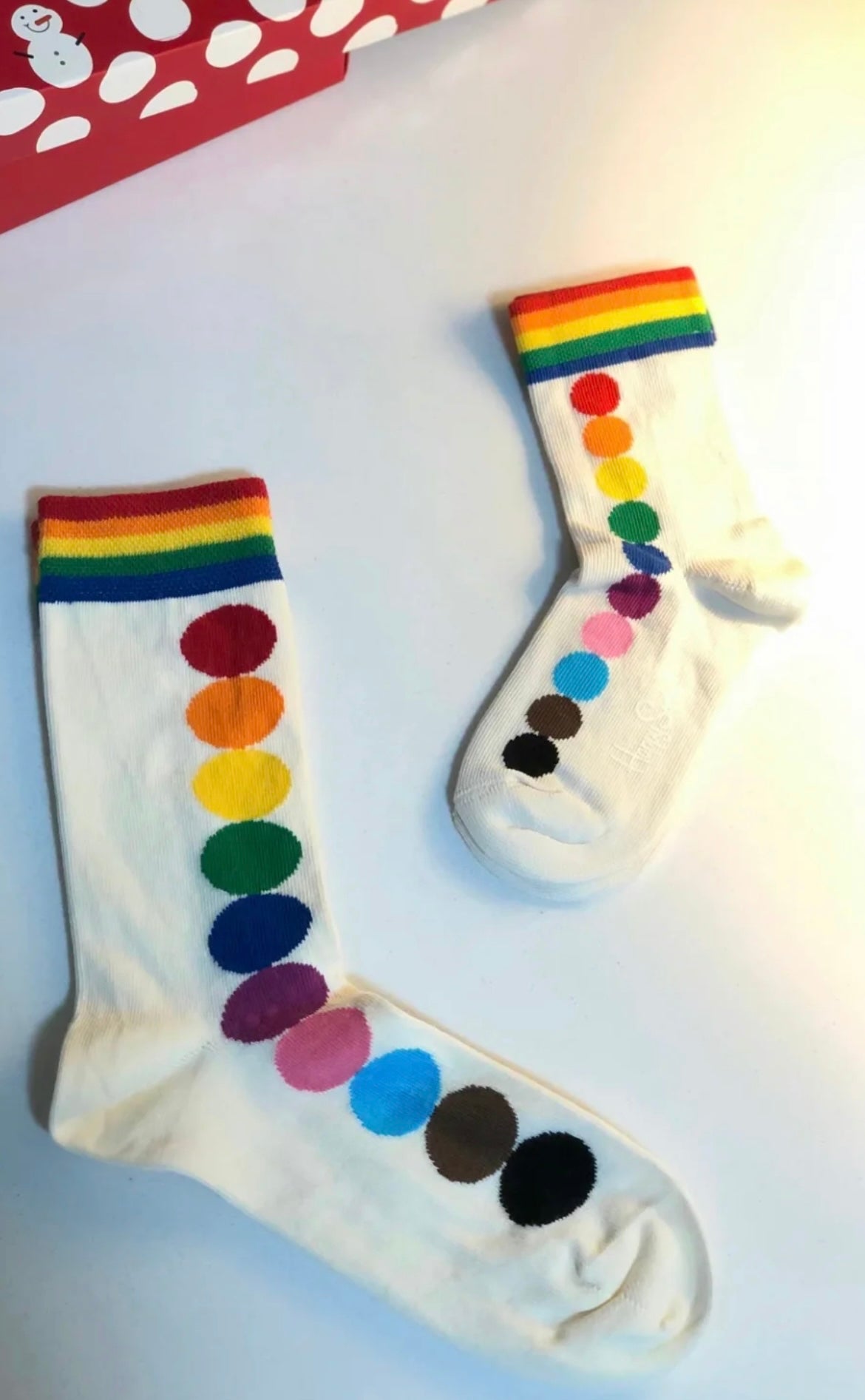 Regnbåge Pride Strumpor