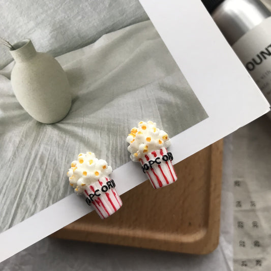 Popcorn örhängen