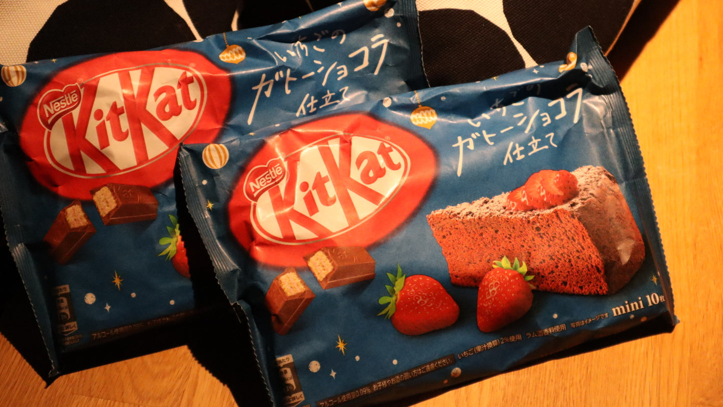 Kitkat-choklad kex