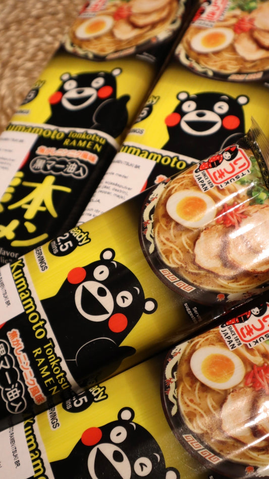 Tonkotsu ramen nudlar-Kumamon no mumamoto 2p, 176g