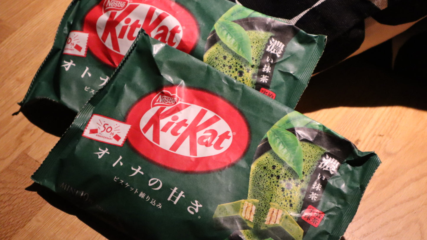 Kitkat-choklad kex