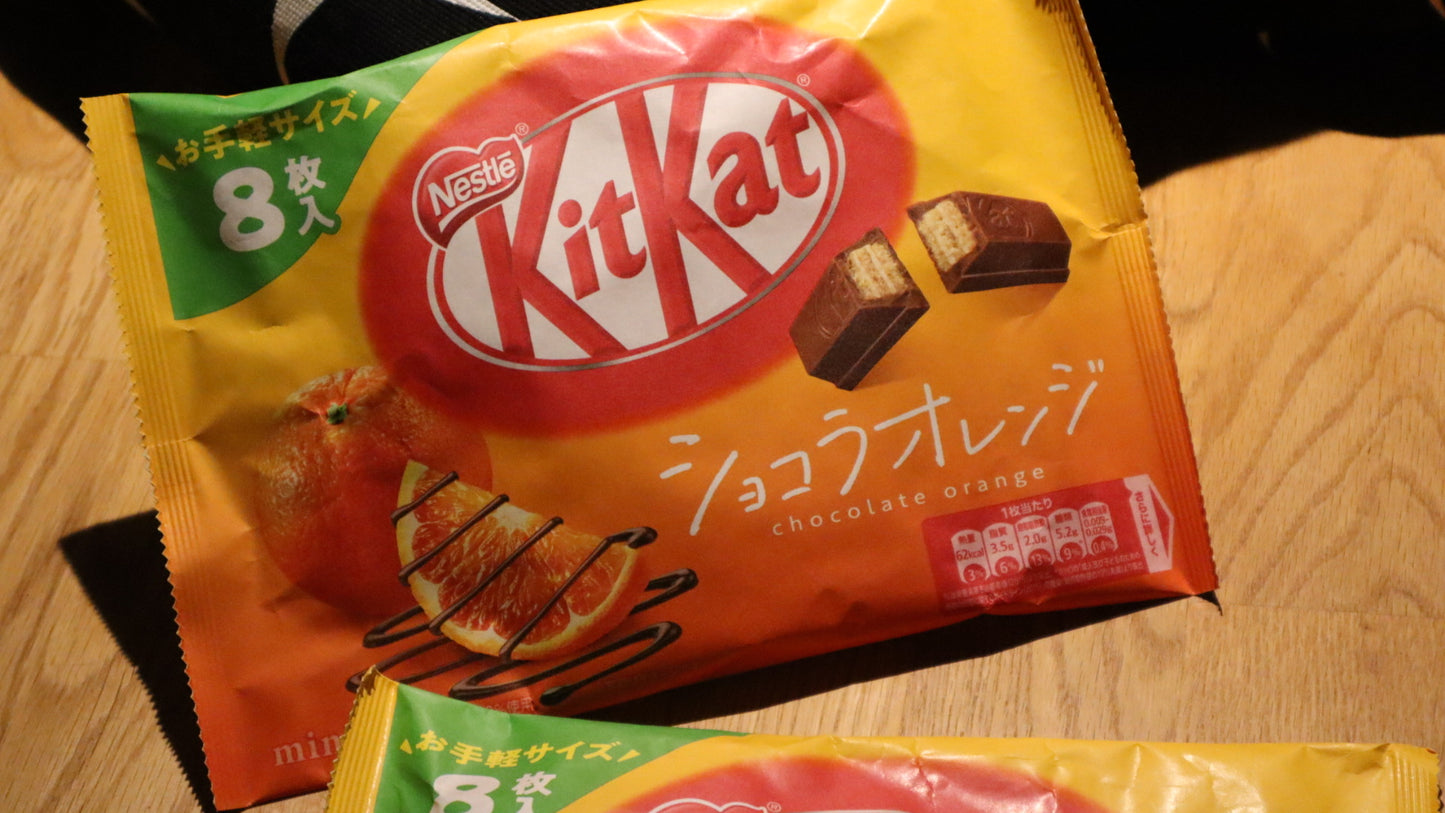 Kitkat-choklad kex